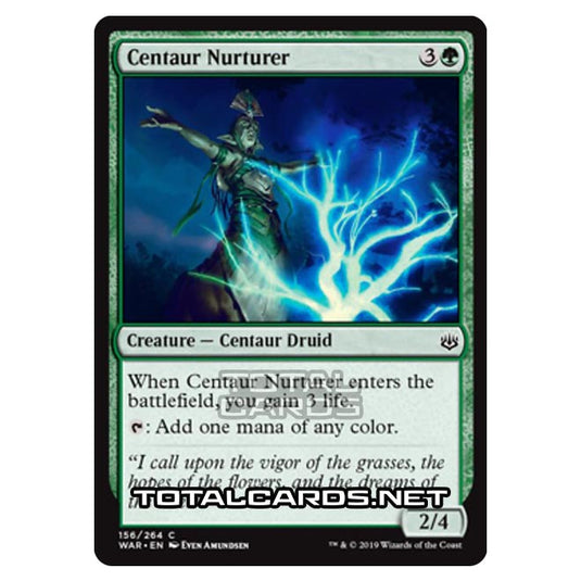 Magic The Gathering - War of The Spark - Centaur Nurturer - 156/264