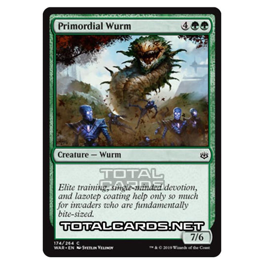 Magic The Gathering - War of The Spark - Primordial Wurm - 174/264