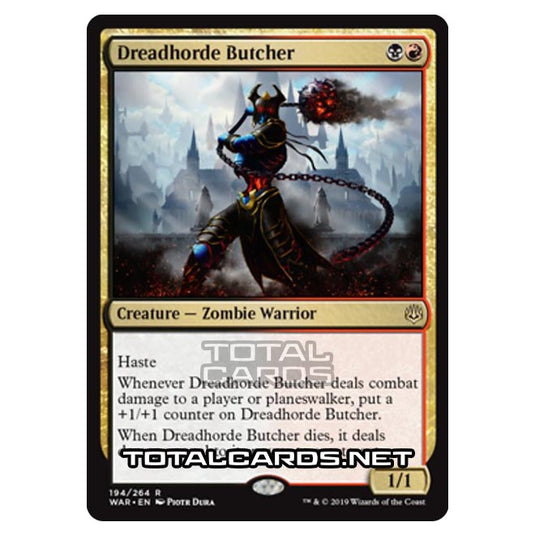 Magic The Gathering - War of The Spark - Dreadhorde Butcher - 194/264