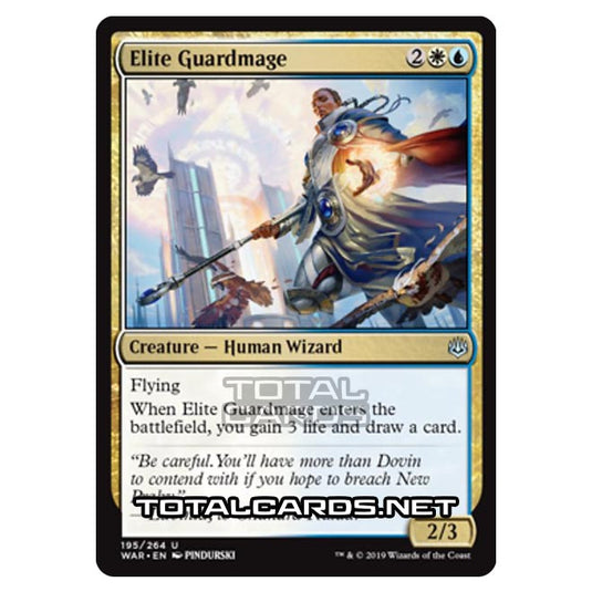 Magic The Gathering - War of The Spark - Elite Guardmage - 195/264