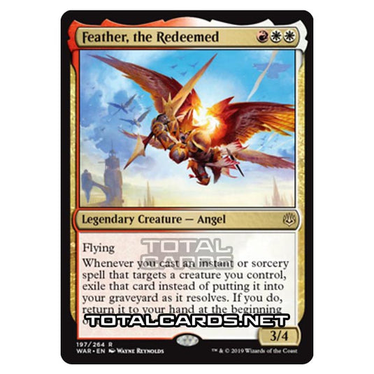 Magic The Gathering - War of The Spark - Feather, the Redeemed - 197/264