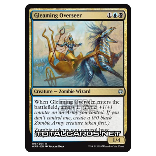 Magic The Gathering - War of The Spark - Gleaming Overseer - 198/264