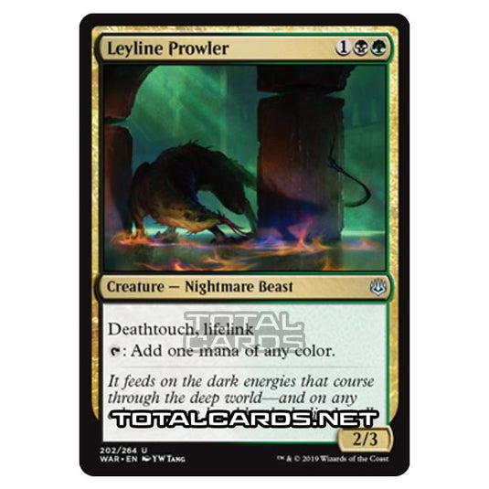 Magic The Gathering - War of The Spark - Leyline Prowler - 202/264