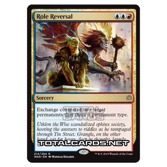 Magic The Gathering - War of The Spark - Role Reversal - 214/264