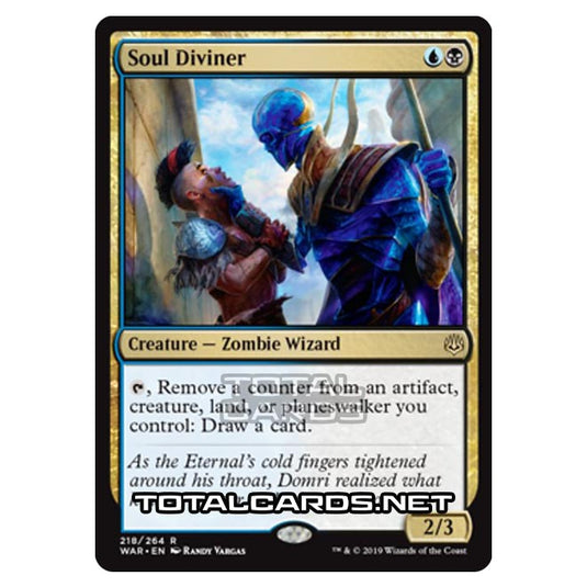 Magic The Gathering - War of The Spark - Soul Diviner - 218/264