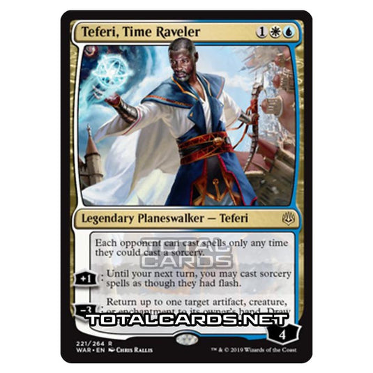 Magic The Gathering - War of The Spark - Teferi, Time Raveler - 221/264