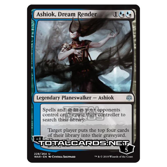 Magic The Gathering - War of The Spark - Ashiok, Dream Render - 228/264