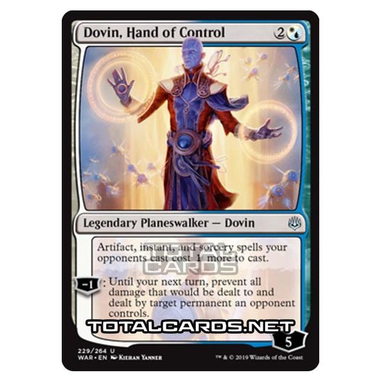 Magic The Gathering - War of The Spark - Dovin, Hand of Control - 229/264