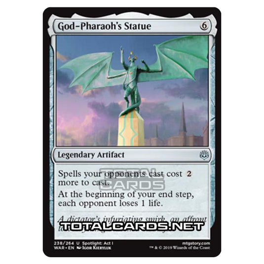 Magic The Gathering - War of The Spark - God-Pharaoh's Statue - 238/264