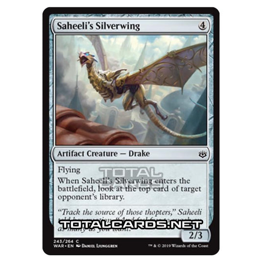 Magic The Gathering - War of The Spark - Saheeli's Silverwing - 243/264