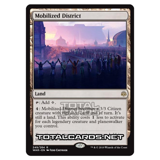 Magic The Gathering - War of The Spark - Mobilized District - 249/264