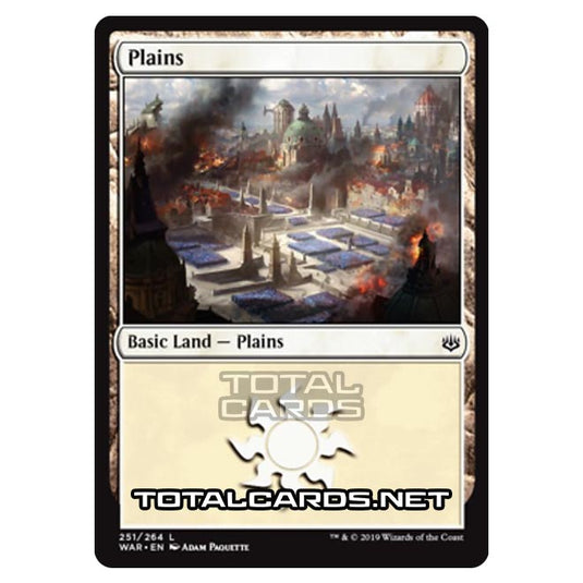 Magic The Gathering - War of The Spark - Plains - 251/264