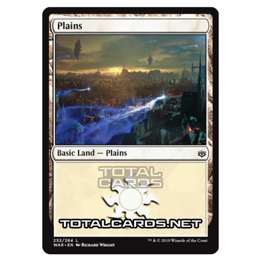 Magic The Gathering - War of The Spark - Plains - 252/264