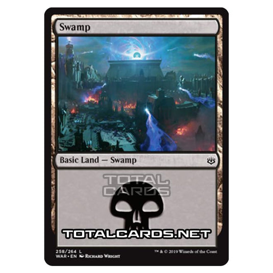 Magic The Gathering - War of The Spark - Swamp - 258/264