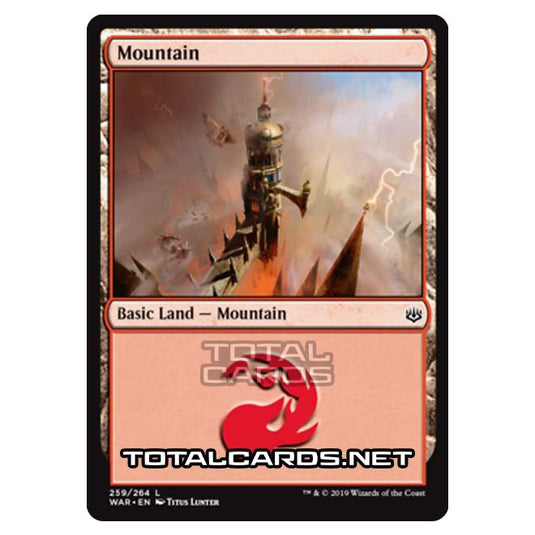 Magic The Gathering - War of The Spark - Mountain - 259/264