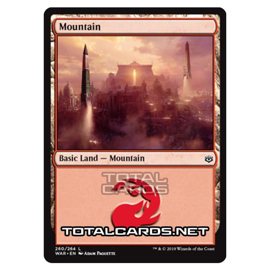 Magic The Gathering - War of The Spark - Mountain - 260/264