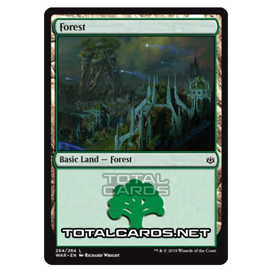 Magic The Gathering - War of The Spark - Forest - 264/264