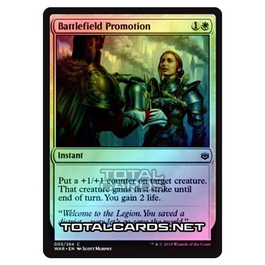 Magic The Gathering - War of The Spark - Battlefield Promotion - 5/264 (Foil)