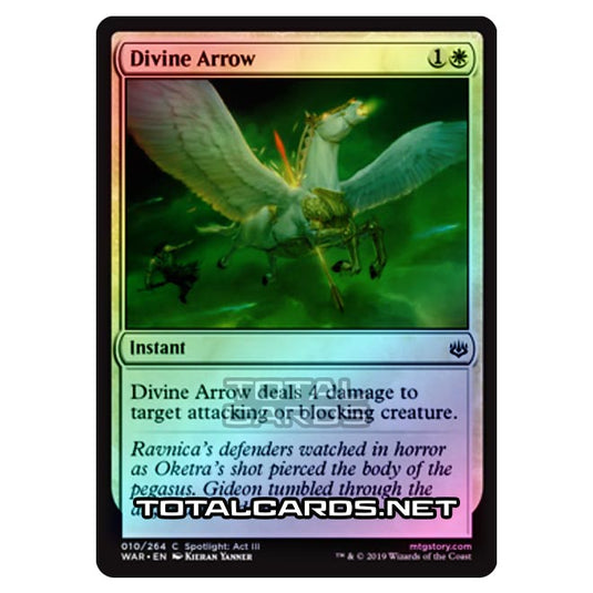 Magic The Gathering - War of The Spark - Divine Arrow - 10/264 (Foil)