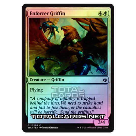 Magic The Gathering - War of The Spark - Enforcer Griffin - 11/264 (Foil)