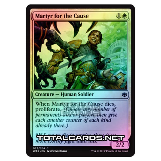 Magic The Gathering - War of The Spark - Martyr for the Cause - 23/264 (Foil)