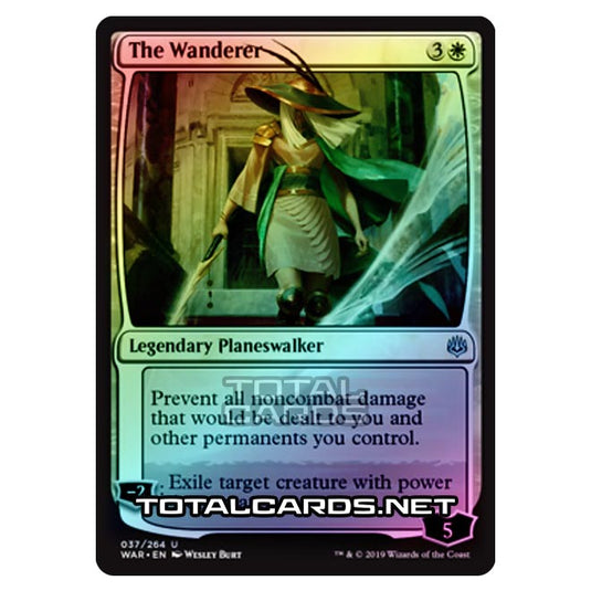 Magic The Gathering - War of The Spark - The Wanderer - 37/264 (Foil)