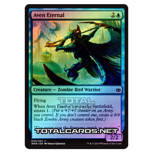 Magic The Gathering - War of The Spark - Aven Eternal - 42/264 (Foil)