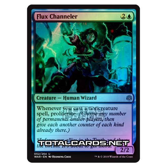 Magic The Gathering - War of The Spark - Flux Channeler - 52/264 (Foil)