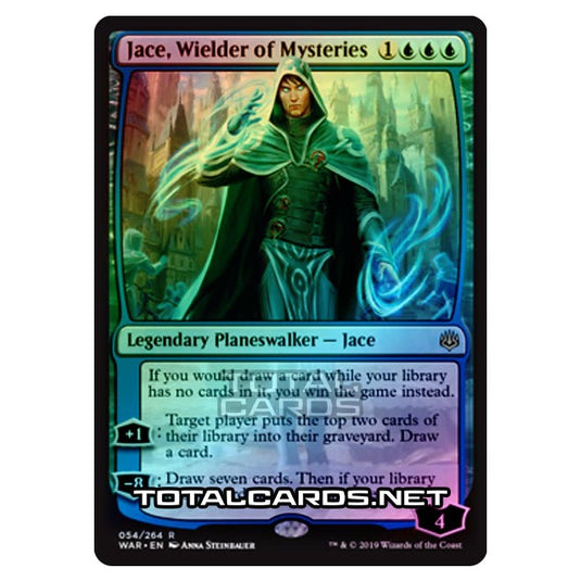 Magic The Gathering - War of The Spark - Jace, Wielder of Mysteries - 54/264 (Foil)