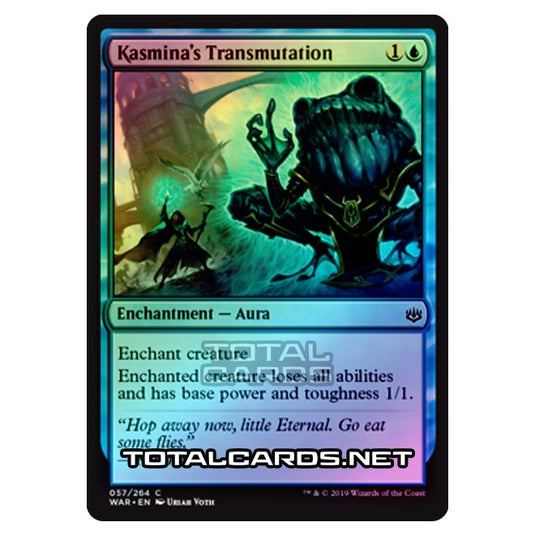 Magic The Gathering - War of The Spark - Kasmina's Transmutation - 57/264 (Foil)