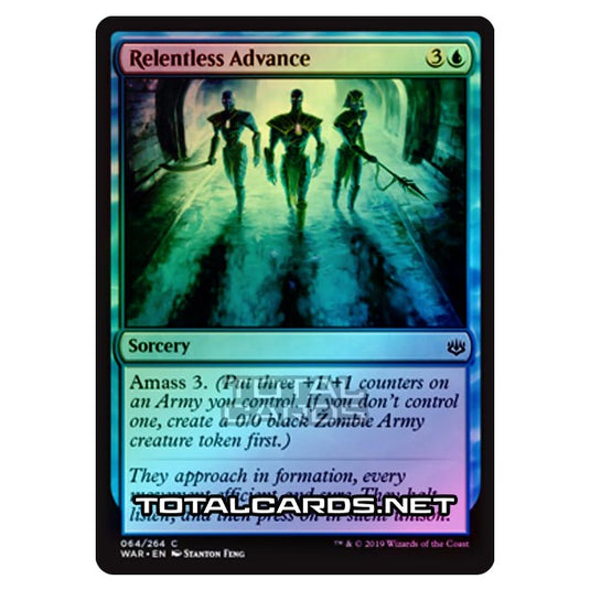 Magic The Gathering - War of The Spark - Relentless Advance - 64/264 (Foil)