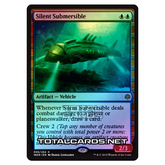 Magic The Gathering - War of The Spark - Silent Submersible - 66/264 (Foil)