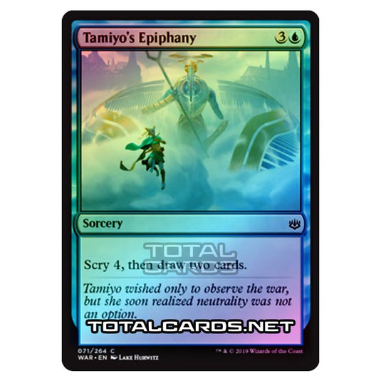 Magic The Gathering - War of The Spark - Tamiyo's Epiphany - 71/264 (Foil)