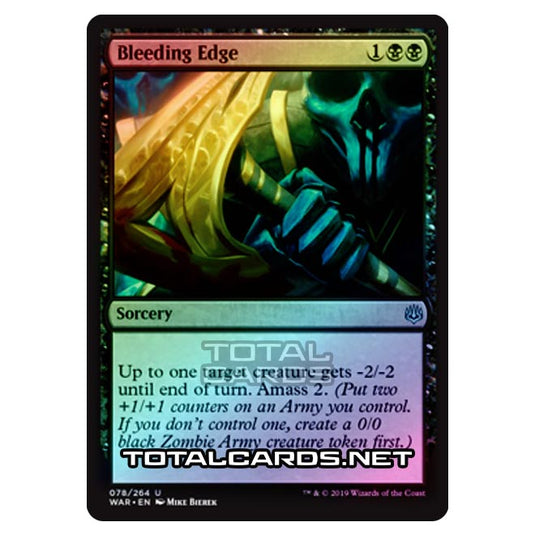 Magic The Gathering - War of The Spark - Bleeding Edge - 78/264 (Foil)