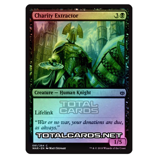 Magic The Gathering - War of The Spark - Charity Extractor - 81/264 (Foil)