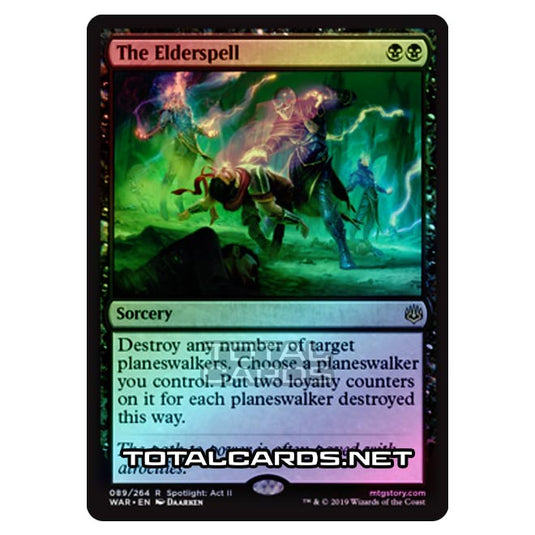 Magic The Gathering - War of The Spark - The Elderspell - 89/264 (Foil)