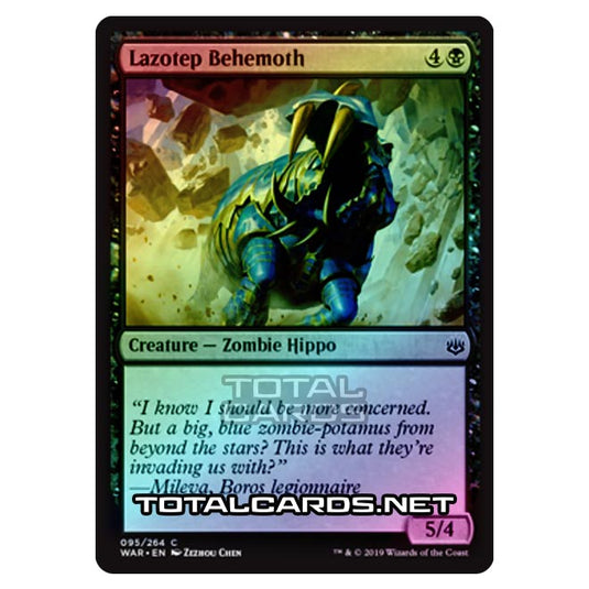 Magic The Gathering - War of The Spark - Lazotep Behemoth - 95/264 (Foil)