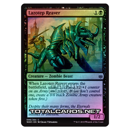 Magic The Gathering - War of The Spark - Lazotep Reaver - 96/264 (Foil)