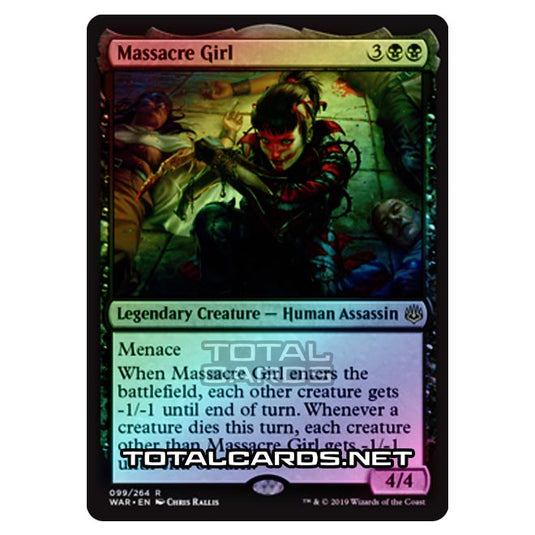 Magic The Gathering - War of The Spark - Massacre Girl - 99/264 (Foil)