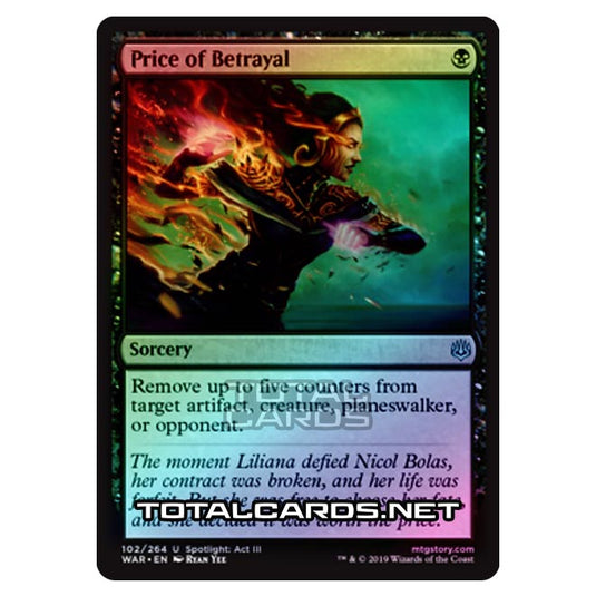 Magic The Gathering - War of The Spark - Price of Betrayal - 102/264 (Foil)