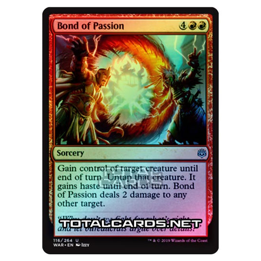 Magic The Gathering - War of The Spark - Bond of Passion - 116/264 (Foil)