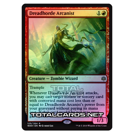 Magic The Gathering - War of The Spark - Dreadhorde Arcanist - 125/264 (Foil)