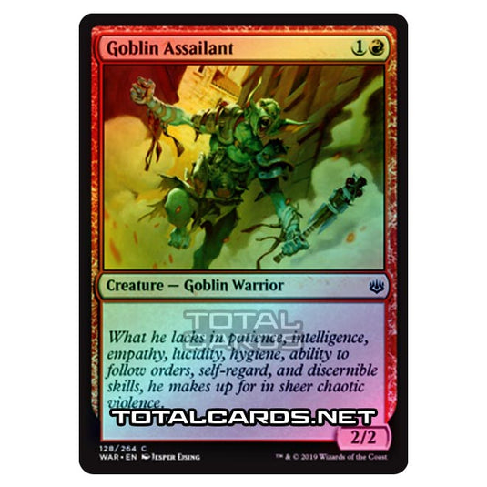 Magic The Gathering - War of The Spark - Goblin Assailant - 128/264 (Foil)