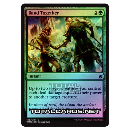 Magic The Gathering - War of The Spark - Band Together - 153/264 (Foil)