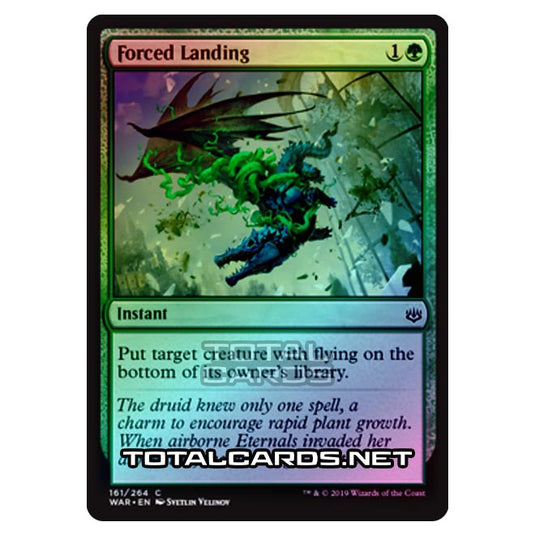 Magic The Gathering - War of The Spark - Forced Landing - 161/264 (Foil)