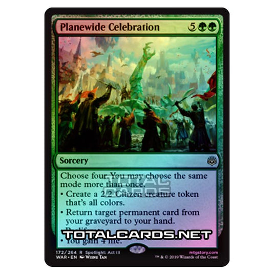 Magic The Gathering - War of The Spark - Planewide Celebration - 172/264 (Foil)