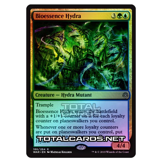 Magic The Gathering - War of The Spark - Bioessence Hydra - 186/264 (Foil)