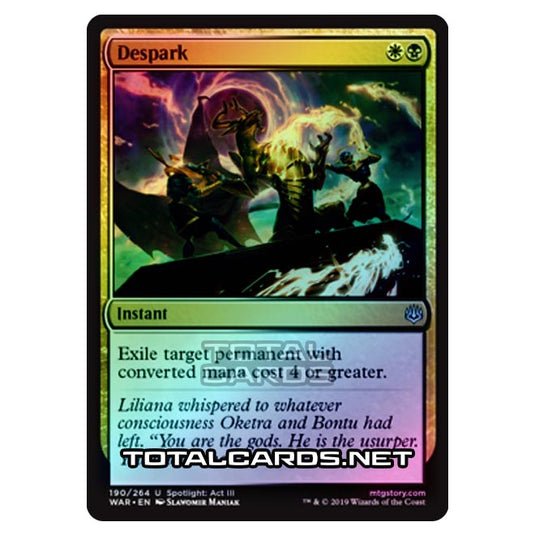 Magic The Gathering - War of The Spark - Despark - 190/264 (Foil)