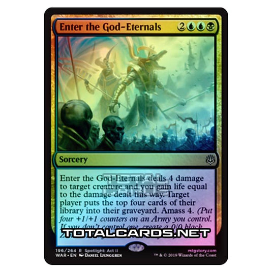 Magic The Gathering - War of The Spark - Enter the God-Eternals - 196/264 (Foil)