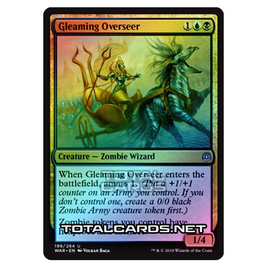 Magic The Gathering - War of The Spark - Gleaming Overseer - 198/264 (Foil)